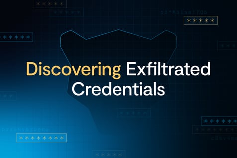 Discovering Exfiltrated Credentials