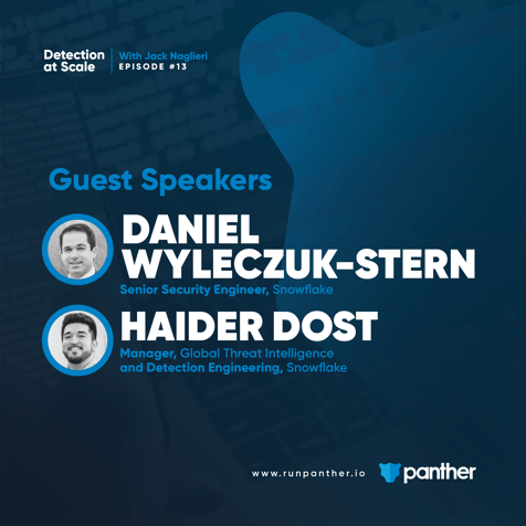 Snowflake’s Haider Dost and Daniel Wyleczuk-Stern: What You Need To Start Building a Scalable Detection Program