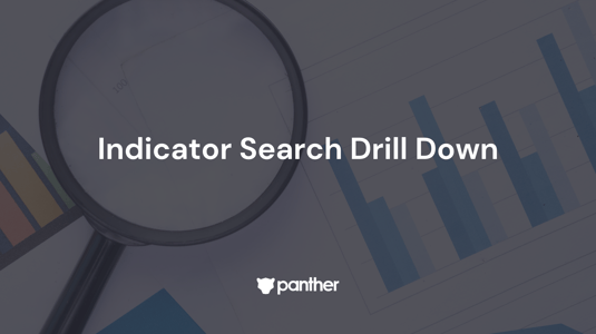 Indicator Search Drill Down
