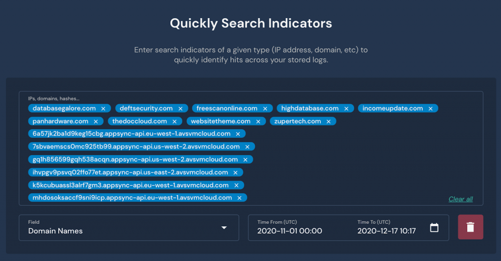 Quickly Search Indicators